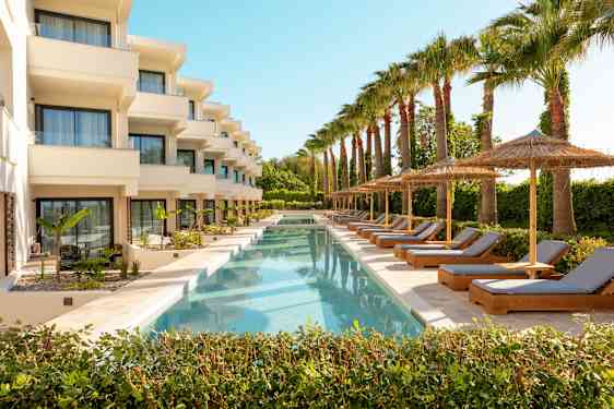 Poolaccess på Sunprime Platanias Beach
